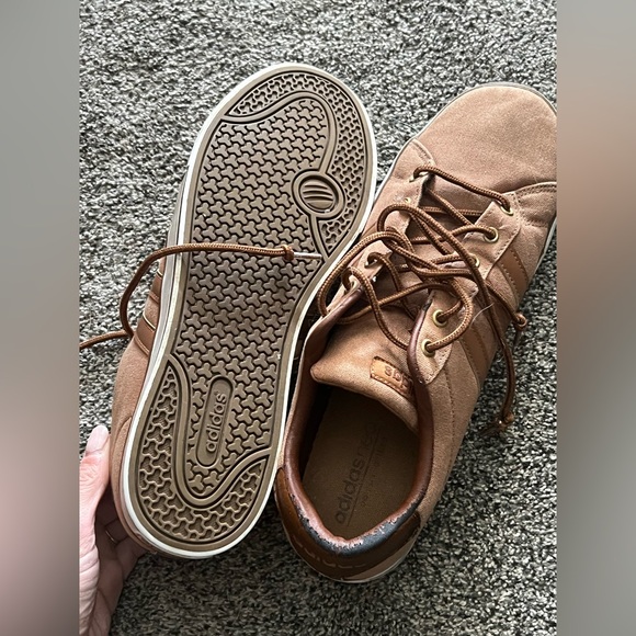 Adidas Neo Daily Men's Skateboarding Brown Sneakers - Picture 4 of 4